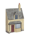 Bachmann 44-295 OO Gauge Scenecraft Low Relief Honey Stone Cottage