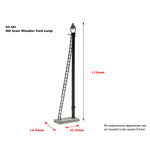 Bachmann 44-561 OO Gauge Scenecraft Wooden Post Yard Lamps (x2)