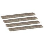 Bachmann 44-563 OO Gauge Scenecraft Straight Pavements (Pack 4)