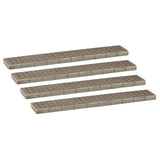 Bachmann 44-563 OO Gauge Scenecraft Straight Pavements (Pack 4)
