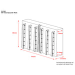 Bachmann 44-568 OO Gauge Scenecraft Quayside Walls