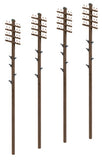 Ratio 452 OO Gauge Telegraph Poles