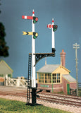 Ratio 466 OO Gauge GWR Square Post Signals Kit