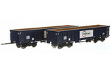 Dapol 4F-025-016 OO Gauge MJA GBRF Bogie Box Van 502051 & 052
