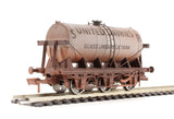 Dapol 4F-031-002 OO Gauge 6 Wheel Milk Tank Wagon SR United Dairy Weathered