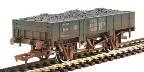 Dapol 4F-060-020 OO Gauge Grampus Wagon Taunton Concrete DB986705 Weathered