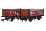 Dapol 4F-071-162 OO Gauge 7 Plank Wagon Set Buckley Jct/Gresford