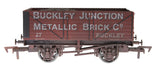 Dapol 4F-071-167 OO Gauge 7 Plank Wagon Buckley Junction 22 Weathered
