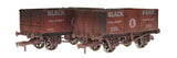 Dapol 4F-071-171 OO Gauge 7 Plank Wagon Twin Pack Ruabon 330/Chirk 2032 Weathered