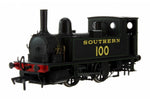 Dapol 4S-018-008 OO Gauge B4 0-4-0T 100 Southern Black Green Lining
