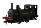 Dapol 4S-018-009 OO Gauge B4 0-4-0T 87 Southern Wartime Black