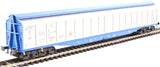 Heljan 5018 OO Gauge Cargowaggon 2797 664 Plain Silver/Blue Ex-Works