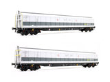 Heljan 5020 OO Gauge Cargowaggon Twin Set Railadventure Pristine