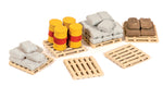 Ratio 514 OO Gauge Assorted Pallets, Sacks & Barrels