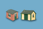 Modelscene 5185 N Gauge Lineside Huts (Pack 2)