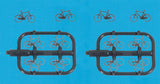 Modelscene 5189 N Gauge Bicycles (Pack 12)