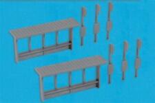 Modelscene 5192 N Gauge Bus Stops (Pack 2)