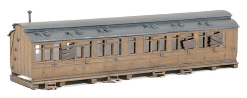 Ratio 519 OO Gauge Grounded Mess Van/Store Kit