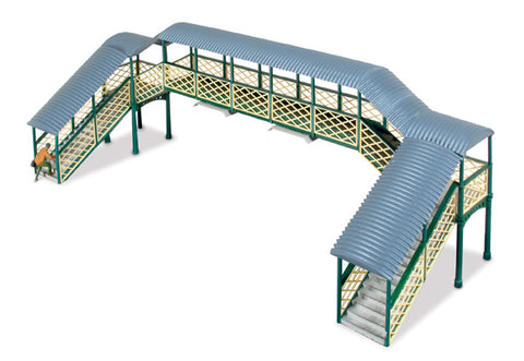 Ratio 548 OO Gauge Modular Covered Footbridge Kit