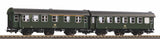 Piko 58265 HO Gauge Expert DB AB3yg & B3yg Modified Coach Set (2) IV