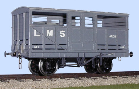 Slaters 7023 O Gauge LMS/BR Cattle/Ale Wagon Kit