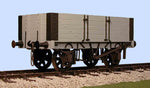 Slaters 7044 O Gauge Gloucester 5 Plank PO Wagon with side door Kit