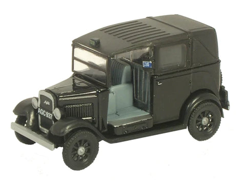 Oxford Diecast 76AT001 1:76/OO Gauge Austin Taxi Black