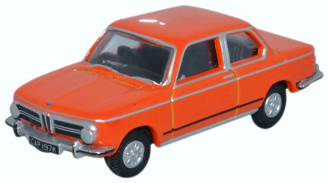 Oxford Diecast 76BMO2001 1:76/OO Gauge BMW 2002 Colorado Orange