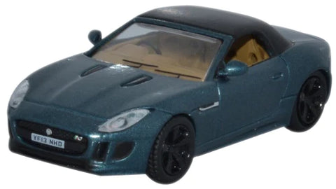 Oxford Diecast 76FTYP005 1:76/OO Gauge Jaguar F Type British Racing Green Metallic