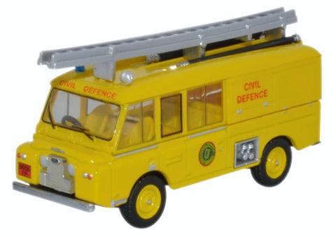 Oxford Diecast 76LRC006 1:76/OO Gauge Land Rover FT6 Civil Defence