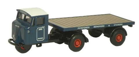 Oxford Diecast 76MH007 OO Gauge Mechanical Horse Flatbed Pickfords