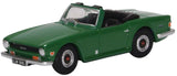 Oxford Diecast 76TR6003 1:76/OO Gauge Triumph TR6 Emerald Green