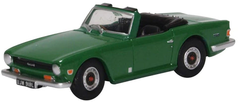 Oxford Diecast 76TR6003 1:76/OO Gauge Triumph TR6 Emerald Green