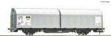 Roco 77495 HO Gauge SBB Cargo/Transwaggon Hbbnllns Sliding Wall Wagon VI