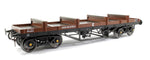Dapol 7F-061-010 O Gauge Bogie Bolster E Wagon W1413DL Steam Bauxite
