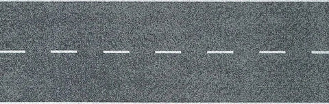 Busch 8139 N Gauge 40mm x 1m Old Tarmac Self-Adhesive Road