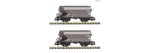 Fleischmann 830311 N Gauge SBB Tgpps Grain Silo Wagon Set (2) V