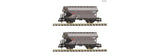 Fleischmann 830311 N Gauge SBB Tgpps Grain Silo Wagon Set (2) V