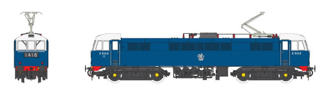 Heljan 8657 OO Gauge Class 86 E3163 BR Blue w/Red Bufferbeam