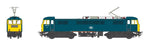 Heljan 8659 OO Gauge Class 86 011 BR Blue FYE w/Orange Cantrail Stripe