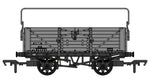Rapido Trains 907009 OO Gauge 7 Plank Wagon BR Grey w Sheet Rail S28662