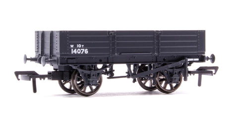Rapido Trains 925008 OO Gauge GWR Four-Plank open Wagon W14076 (BR lettering)