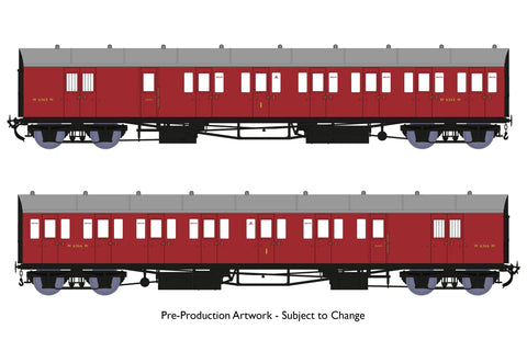 Rapido Trains 946003 OO Gauge Dia E140 B Set – BR Crimson