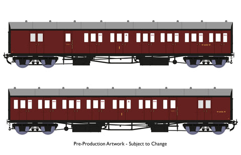Rapido Trains 946006 OO Gauge Dia E140 B Set – BR Maroon