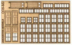 Ancorton 95740 OO Gauge Signal Box Doors & Windows Laser Cut Kit