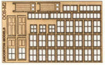 Ancorton 95740 OO Gauge Signal Box Doors & Windows Laser Cut Kit