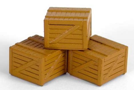 EFE 99602 OO Gauge Small Wooden Crate