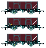Accurascale 1093-MDVD OO Gauge BR 21T COAL21VB/MDV - Bauxite TOPS- Pack D