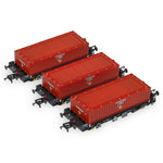 Accurascale 2086DRSS OO Gauge PFA Nuclear Half Height Container S