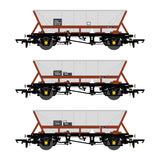 Accurascale 2557HAA-FM3 OO Gauge HAA HOP AB - Freight Brown - Pack 3